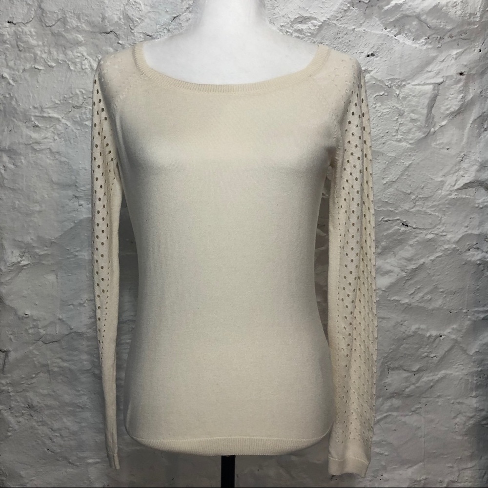 Mexx Cream Unique Sleeve Sweater